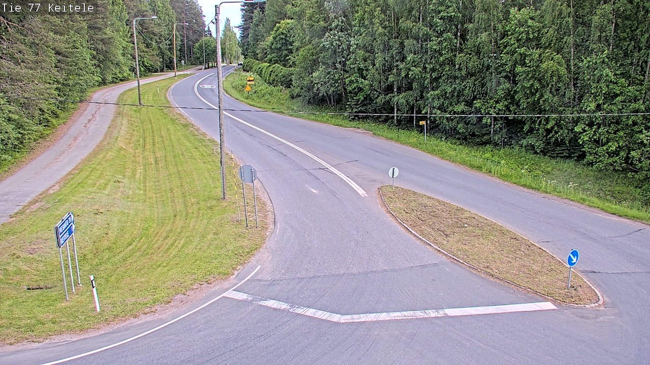Kelikamerat Kuva Tie 77 Keitele, Keitele, Pohjois-Savo