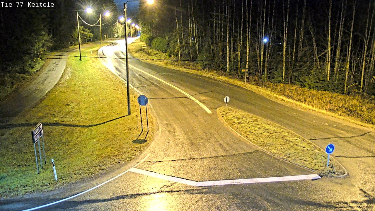 Weather Camera Image Road 77 Keitele, Keitele, Pohjois-Savo