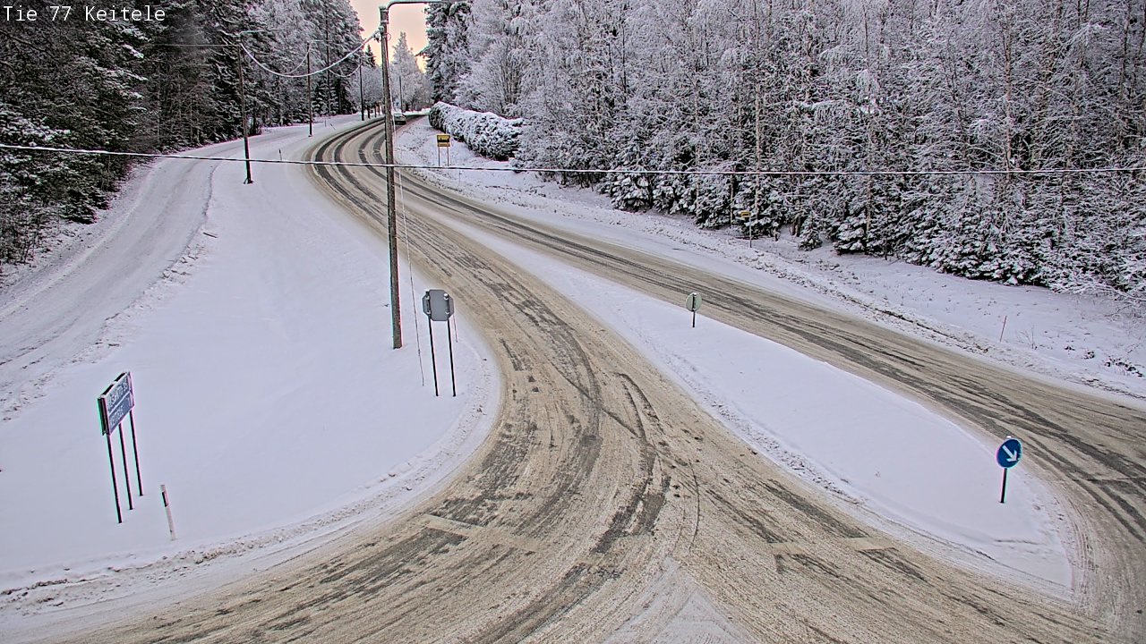 Kelikamerat Kuva Tie 77 Keitele, Keitele, Pohjois-Savo