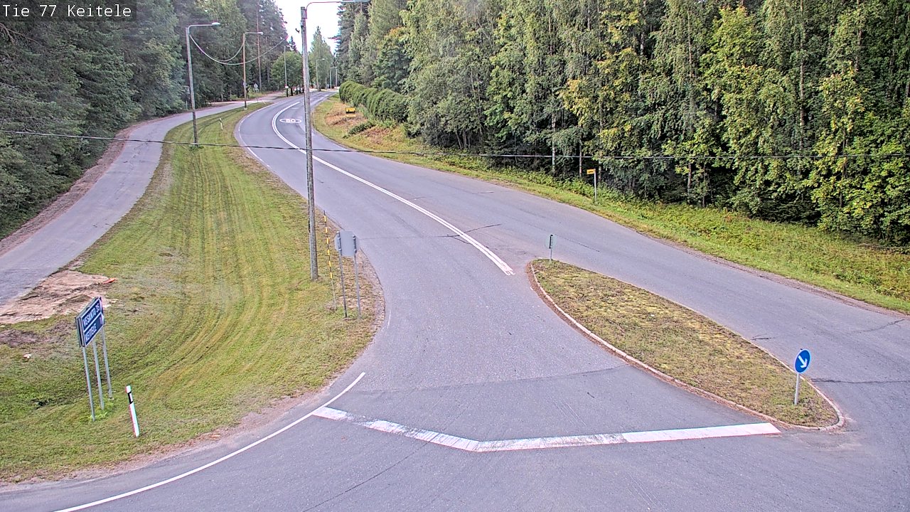 Kelikamerat Kuva Tie 77 Keitele, Keitele, Pohjois-Savo