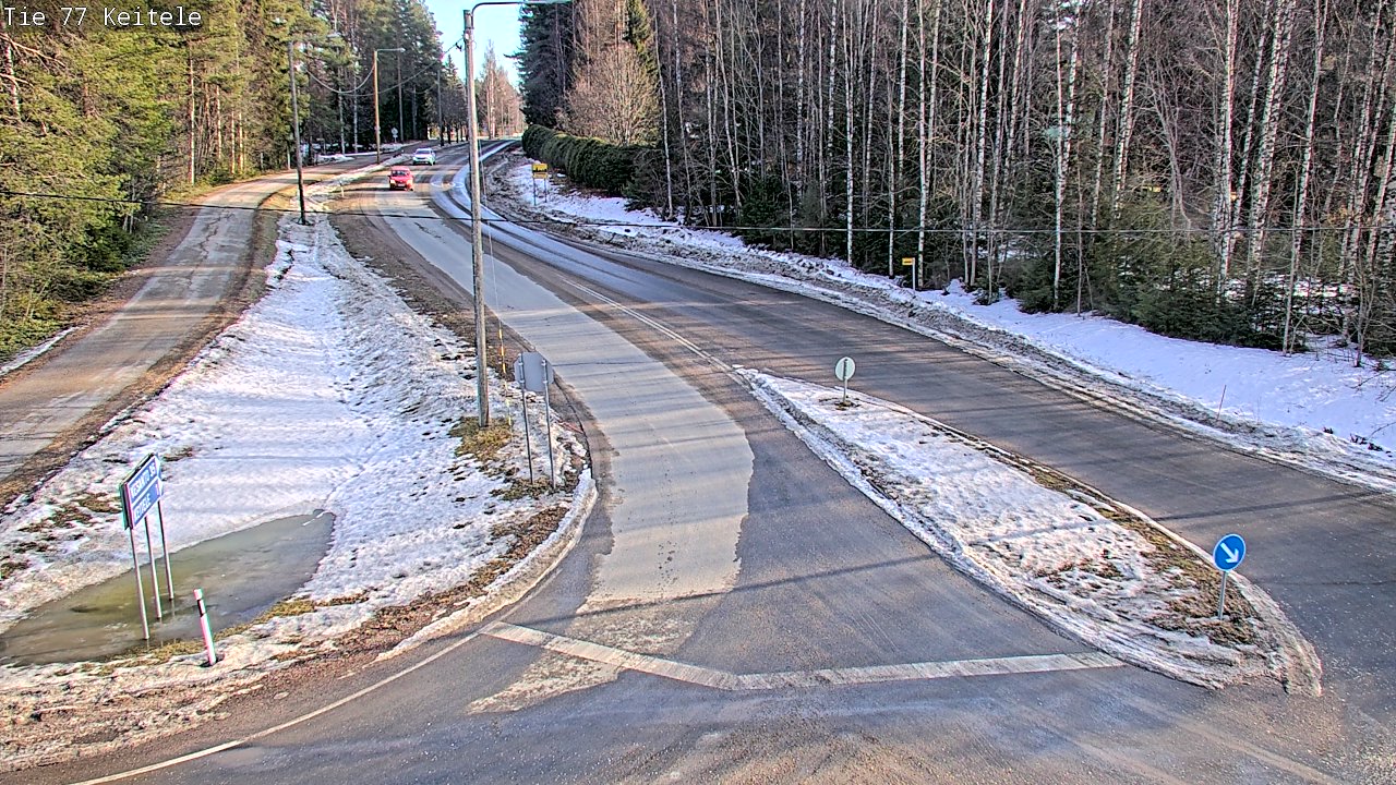 Kelikamerat Kuva Tie 77 Keitele, Keitele, Pohjois-Savo