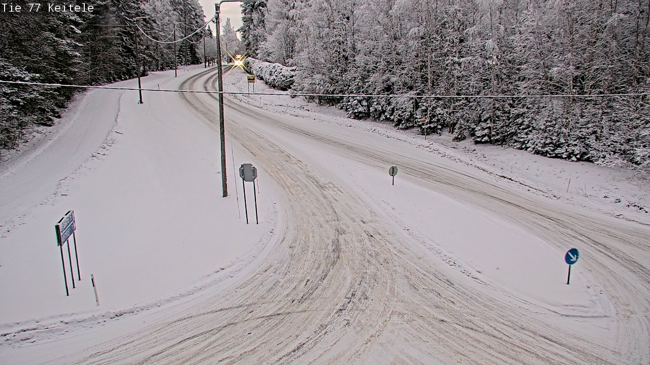 Kelikamerat Kuva Tie 77 Keitele, Keitele, Pohjois-Savo