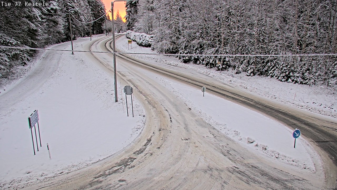 Kelikamerat Kuva Tie 77 Keitele, Keitele, Pohjois-Savo