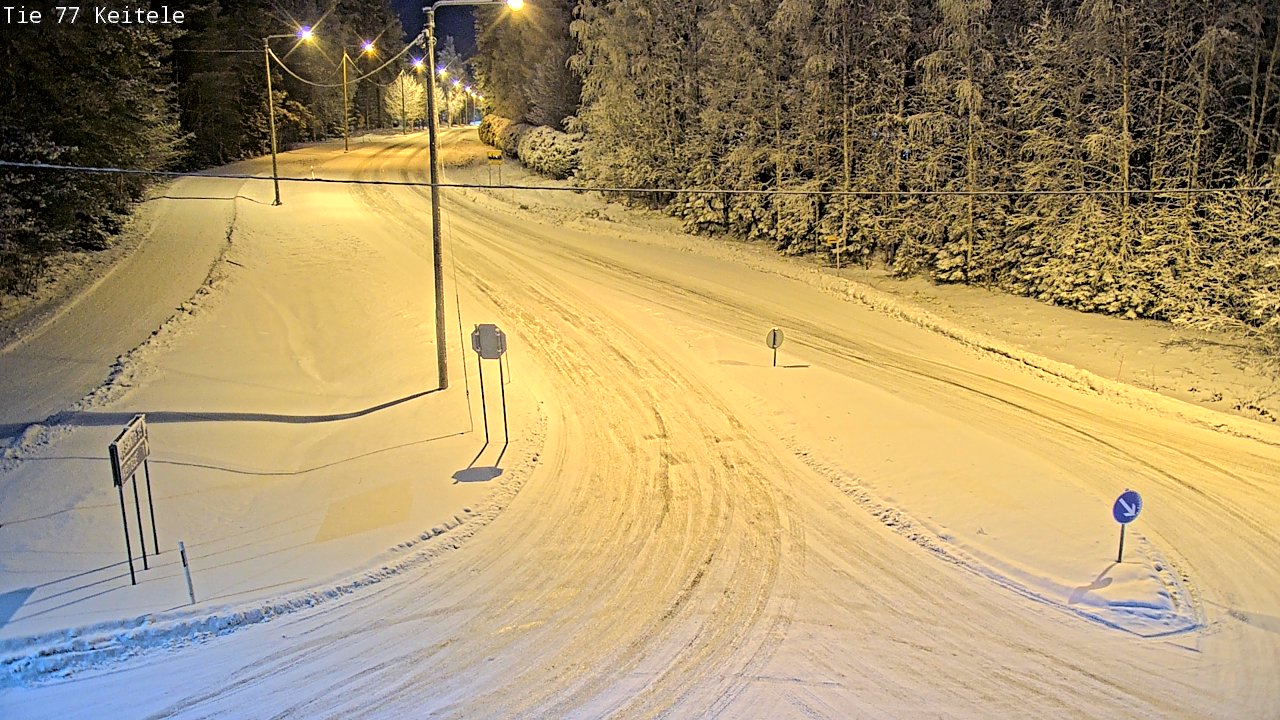 Kelikamerat Kuva Tie 77 Keitele, Keitele, Pohjois-Savo