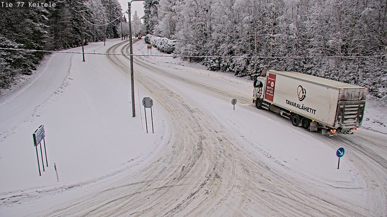 Kelikamerat Kuva Tie 77 Keitele, Keitele, Pohjois-Savo