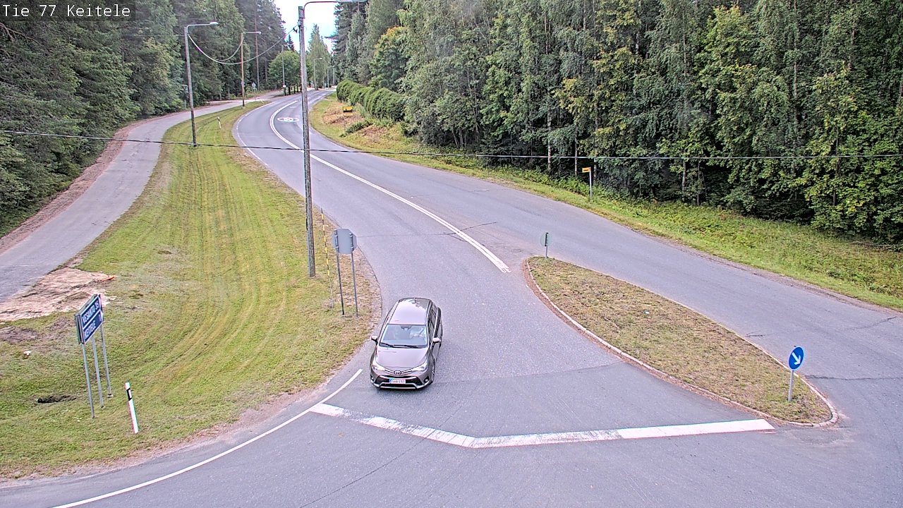 Kelikamerat Kuva Tie 77 Keitele, Keitele, Pohjois-Savo