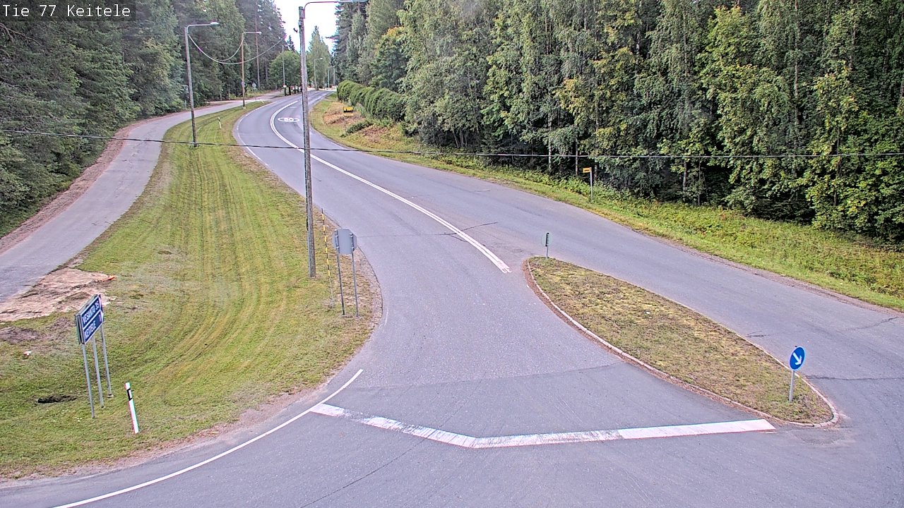 Kelikamerat Kuva Tie 77 Keitele, Keitele, Pohjois-Savo