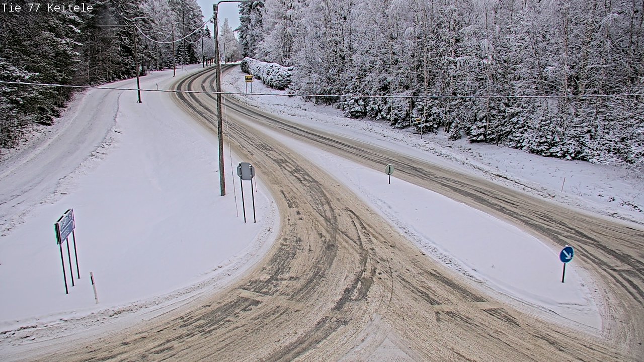Kelikamerat Kuva Tie 77 Keitele, Keitele, Pohjois-Savo