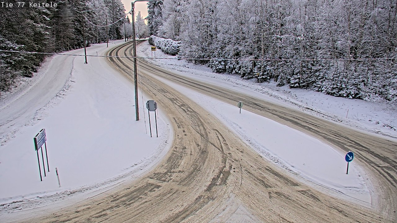 Kelikamerat Kuva Tie 77 Keitele, Keitele, Pohjois-Savo