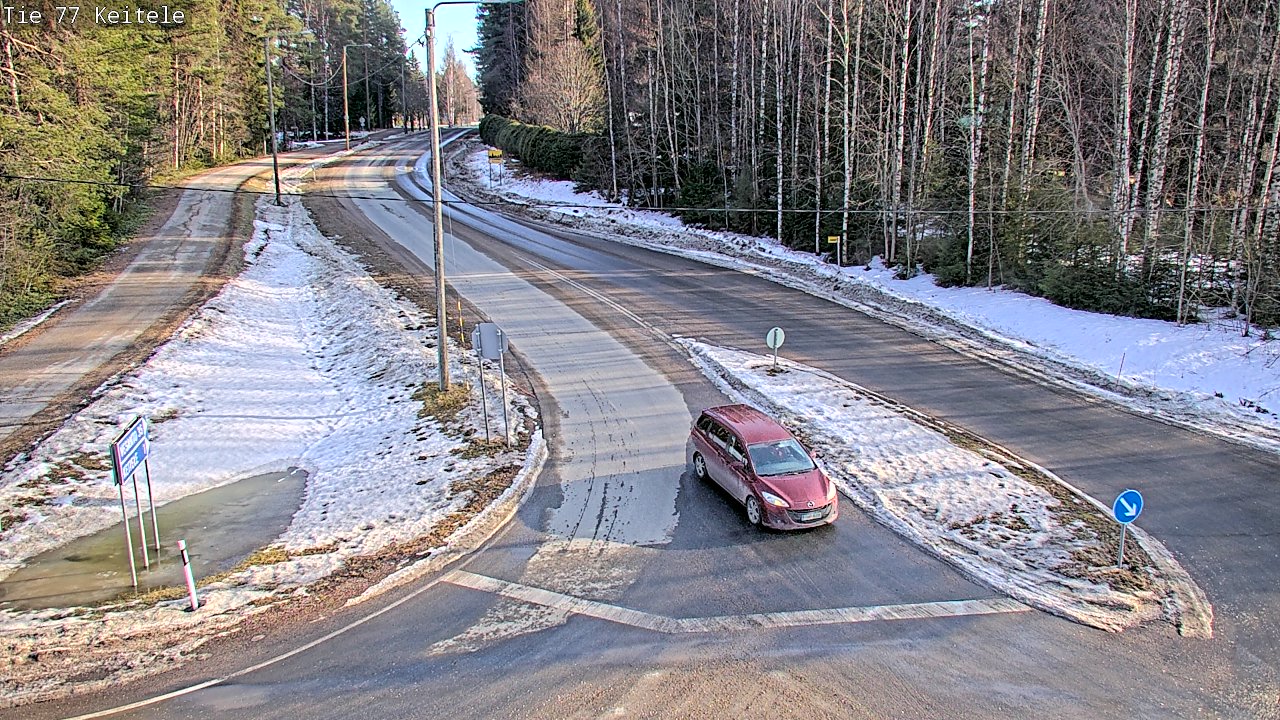 Kelikamerat Kuva Tie 77 Keitele, Keitele, Pohjois-Savo