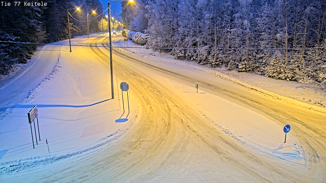 Kelikamerat Kuva Tie 77 Keitele, Keitele, Pohjois-Savo