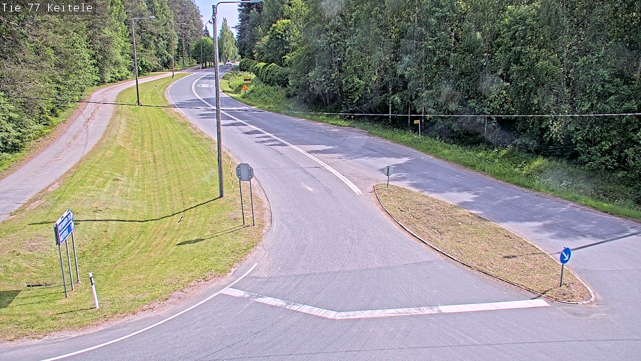 Kelikamerat Kuva Tie 77 Keitele, Keitele, Pohjois-Savo
