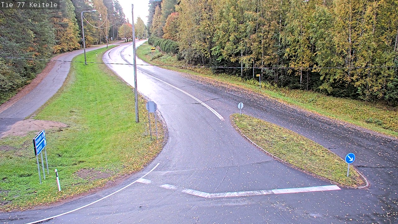 Weather Camera Image Road 77 Keitele, Keitele, Pohjois-Savo