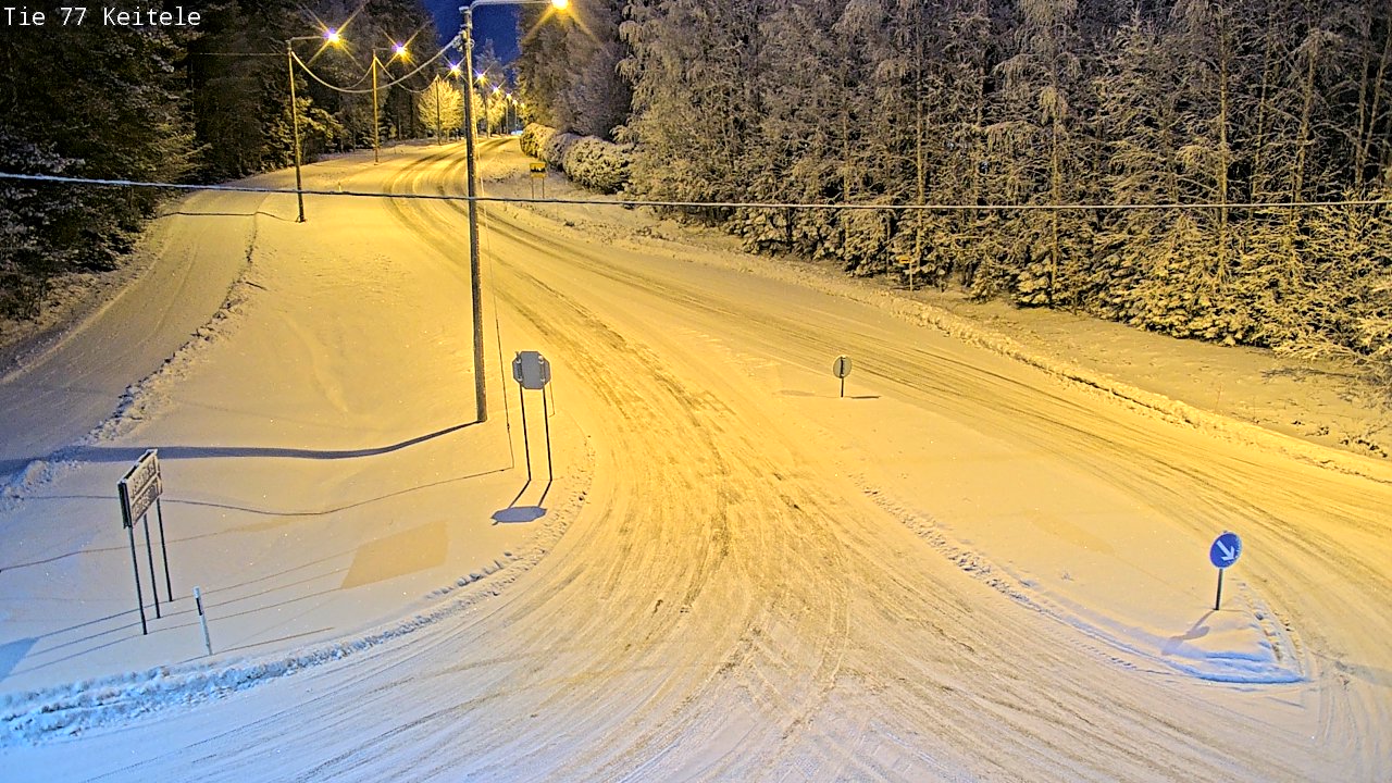 Kelikamerat Kuva Tie 77 Keitele, Keitele, Pohjois-Savo