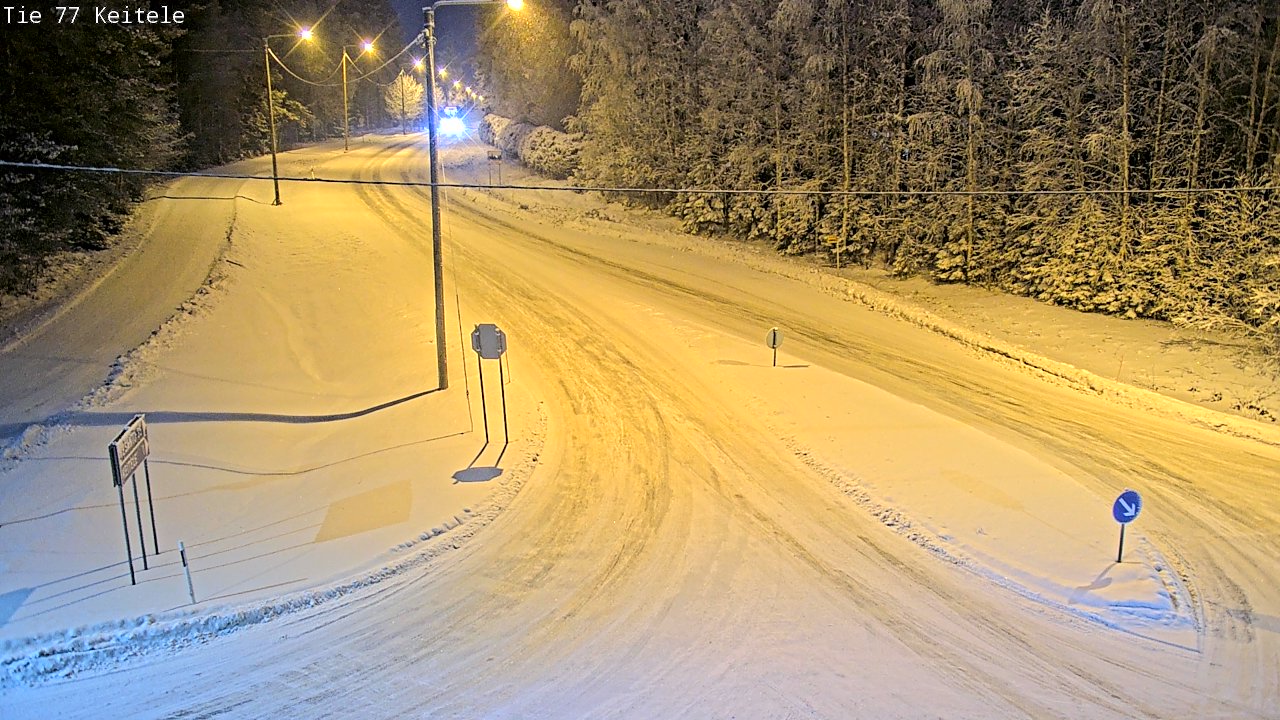 Kelikamerat Kuva Tie 77 Keitele, Keitele, Pohjois-Savo