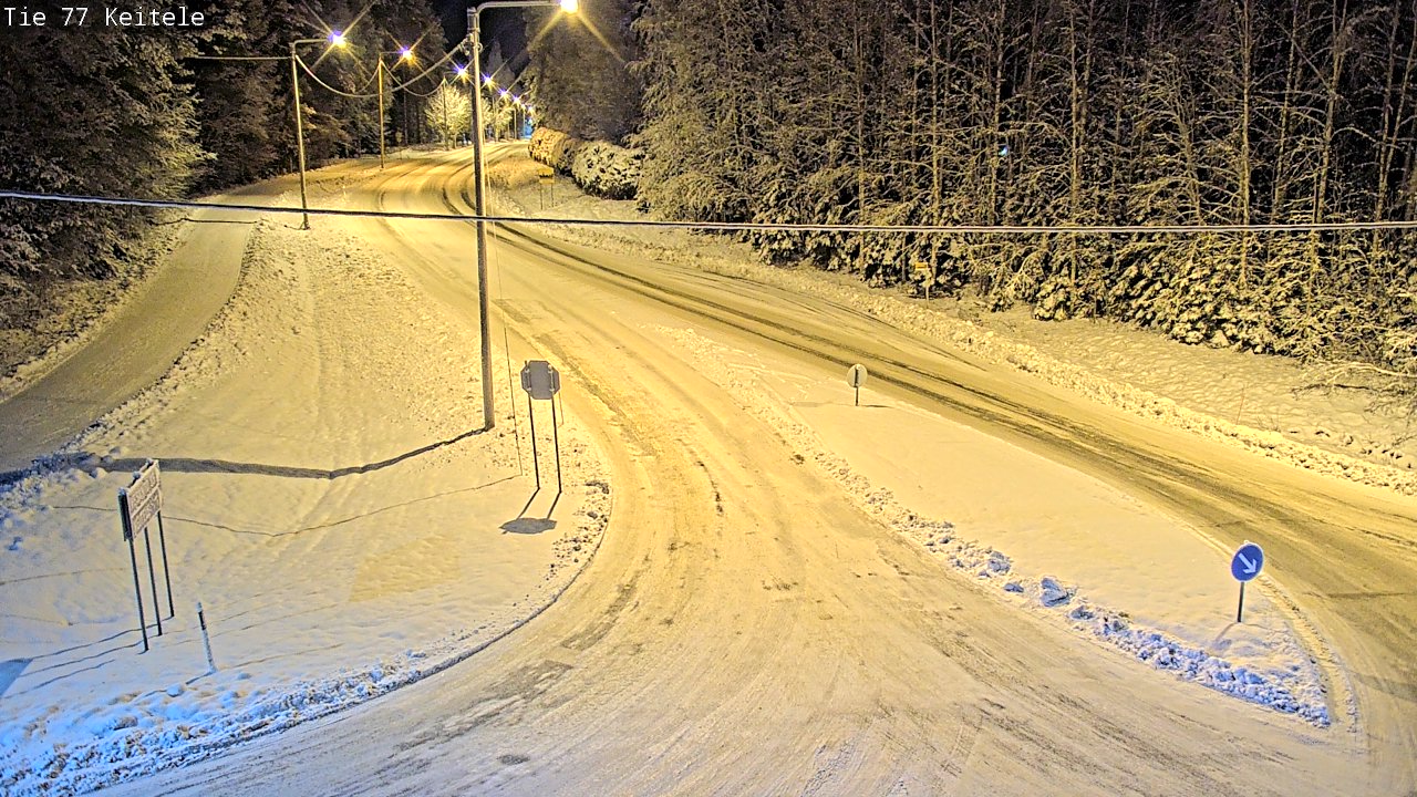 Kelikamerat Kuva Tie 77 Keitele, Keitele, Pohjois-Savo