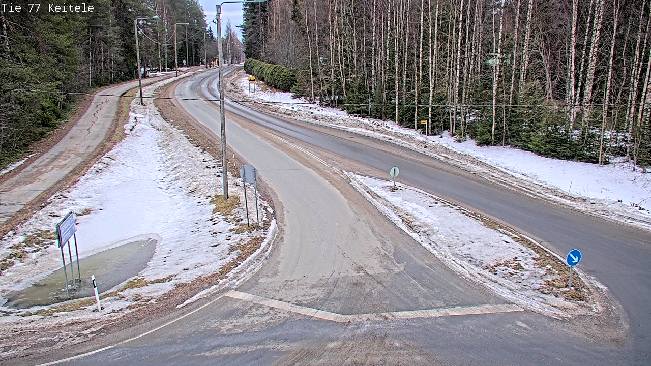 Kelikamerat Kuva Tie 77 Keitele, Keitele, Pohjois-Savo