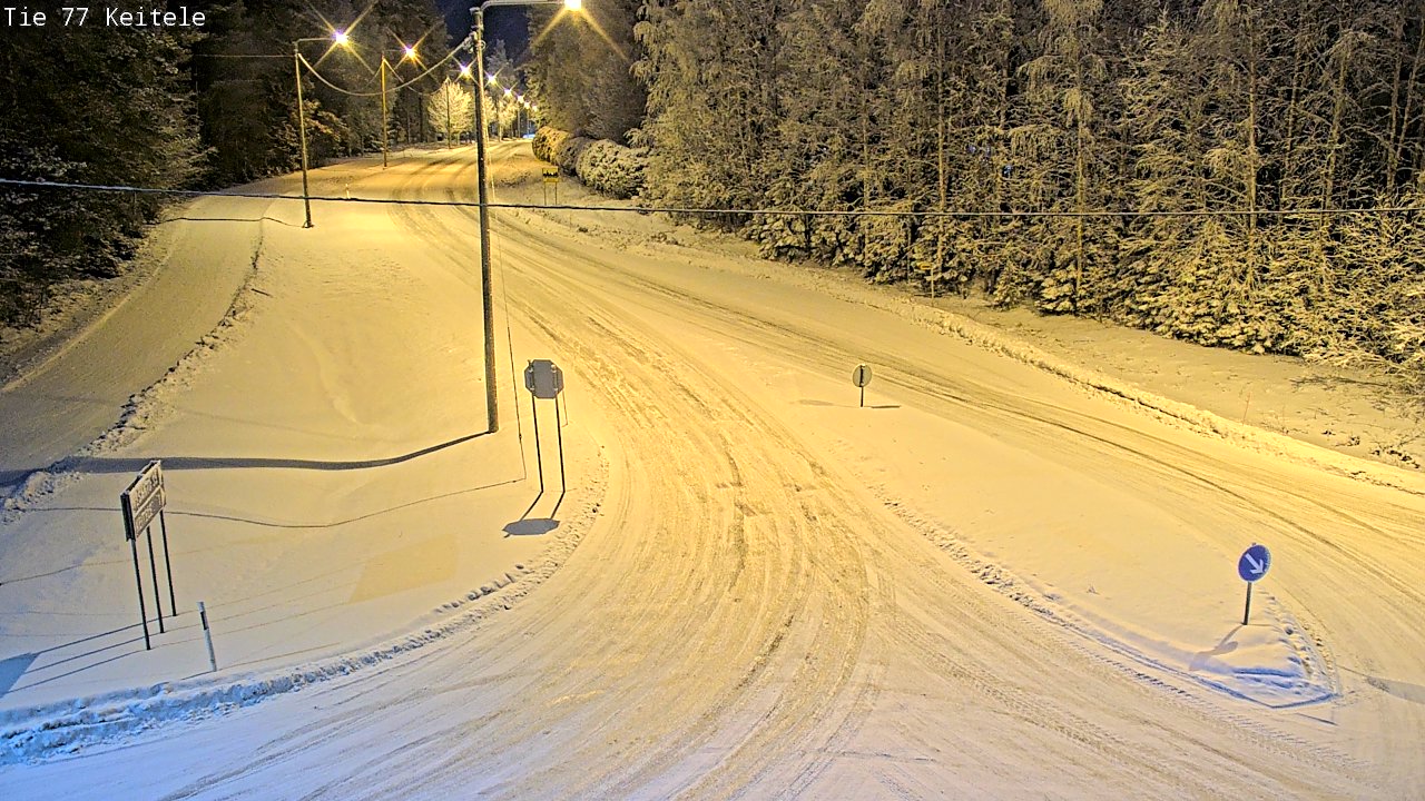 Kelikamerat Kuva Tie 77 Keitele, Keitele, Pohjois-Savo