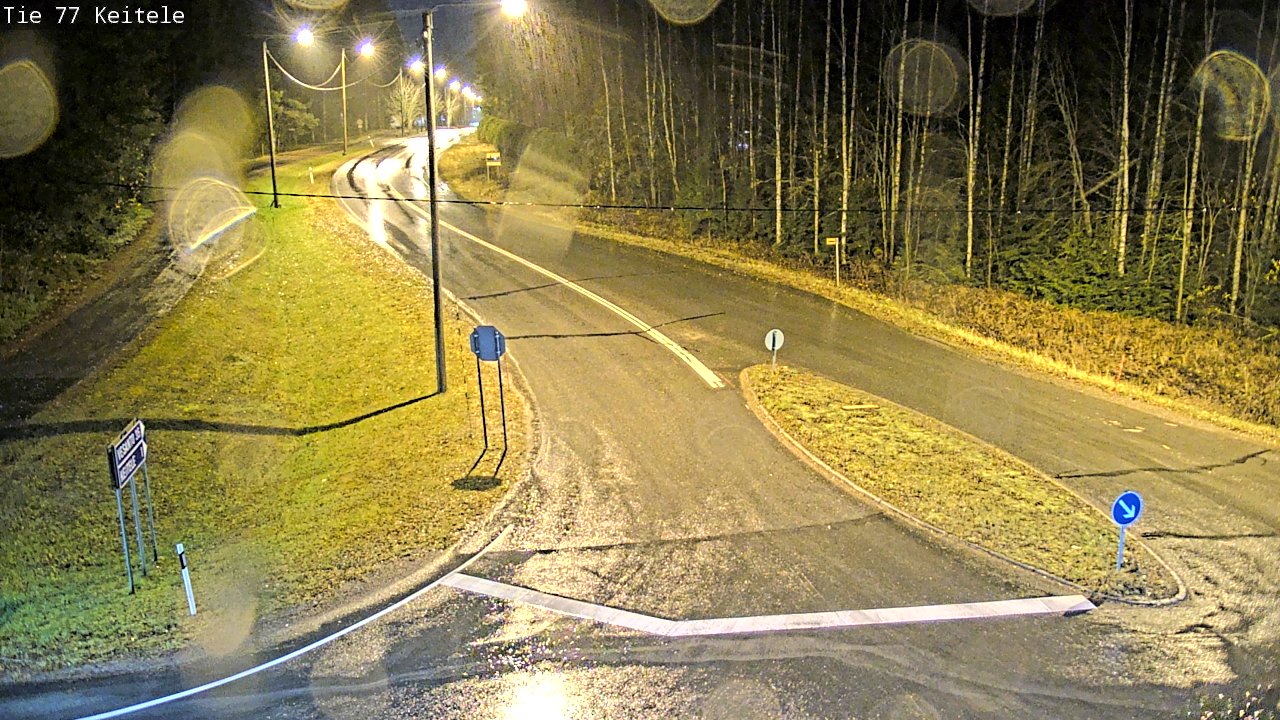 Weather Camera Image Väg 77 Keitele, Keitele, Pohjois-Savo