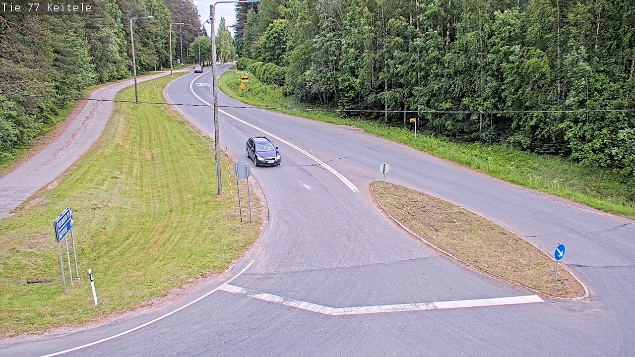Kelikamerat Kuva Tie 77 Keitele, Keitele, Pohjois-Savo