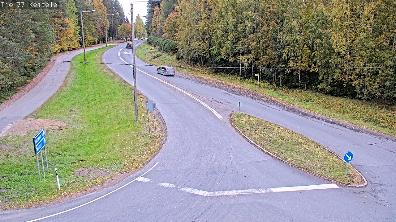 Kelikamerat Kuva Tie 77 Keitele, Keitele, Pohjois-Savo