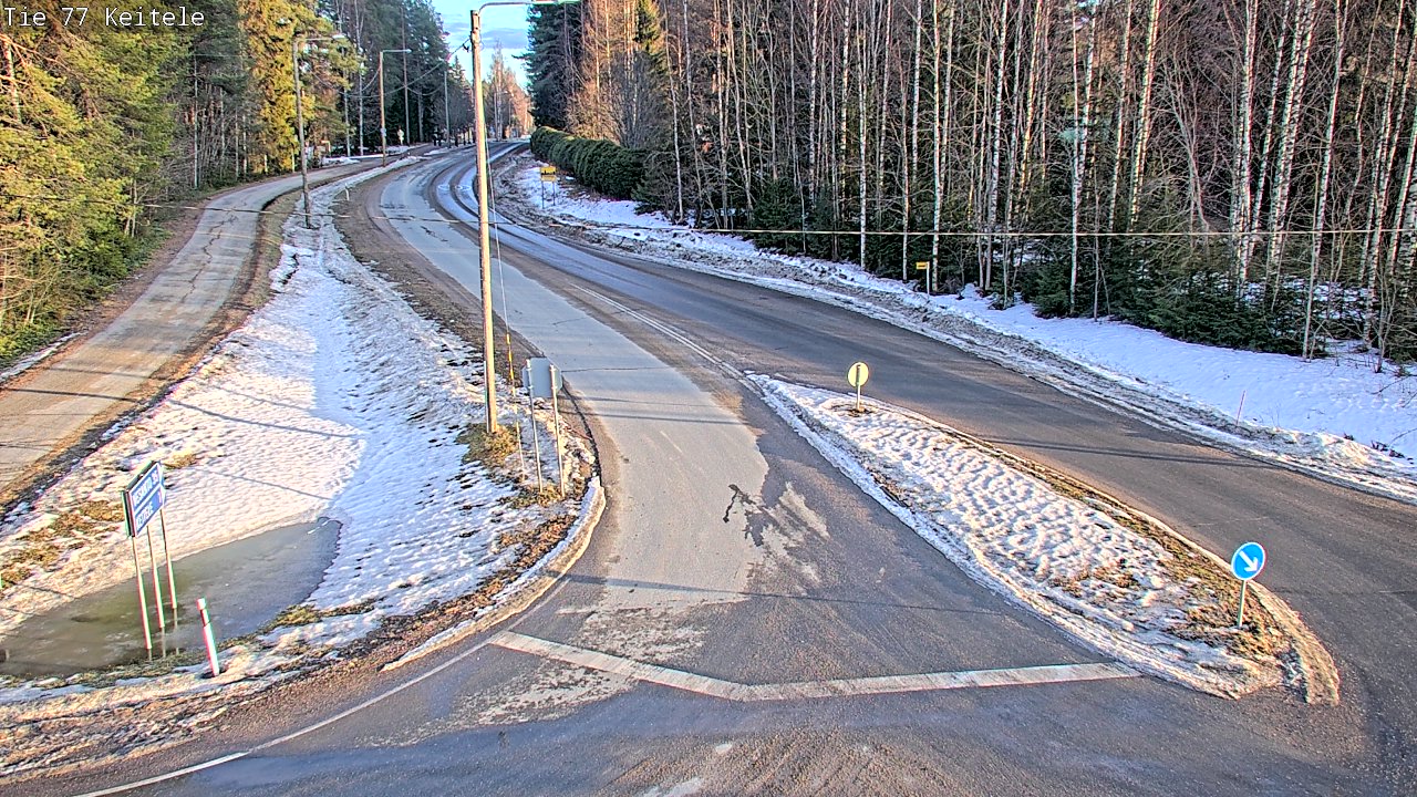 Kelikamerat Kuva Tie 77 Keitele, Keitele, Pohjois-Savo