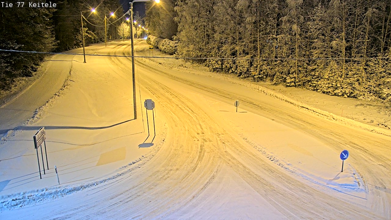 Kelikamerat Kuva Tie 77 Keitele, Keitele, Pohjois-Savo