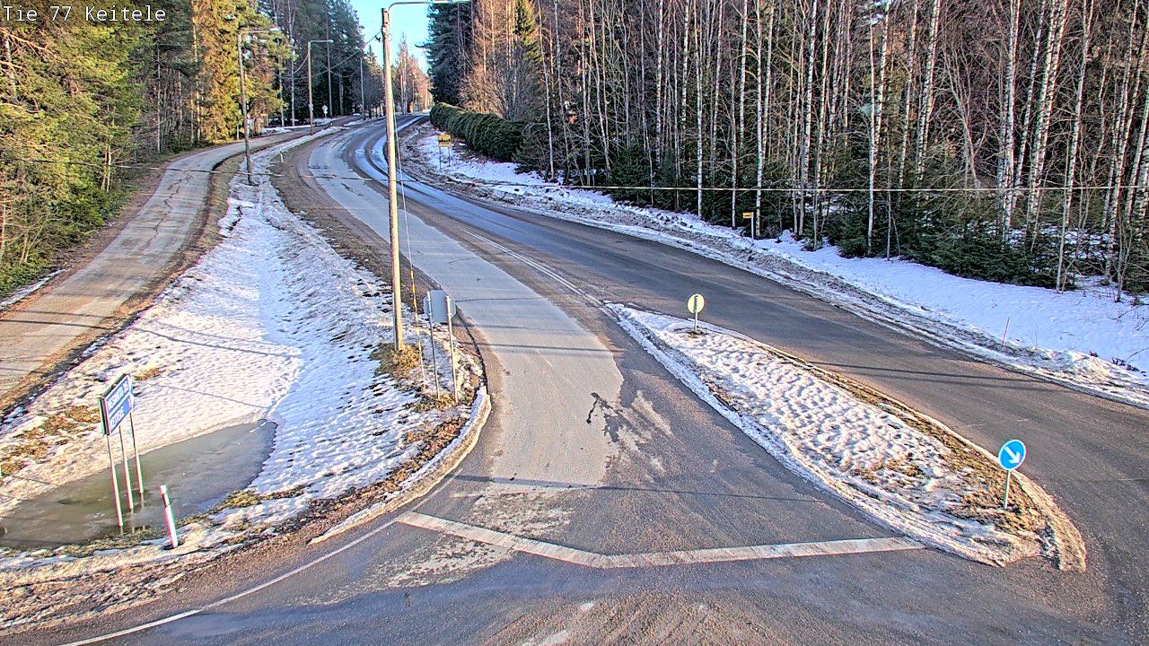 Kelikamerat Kuva Tie 77 Keitele, Keitele, Pohjois-Savo