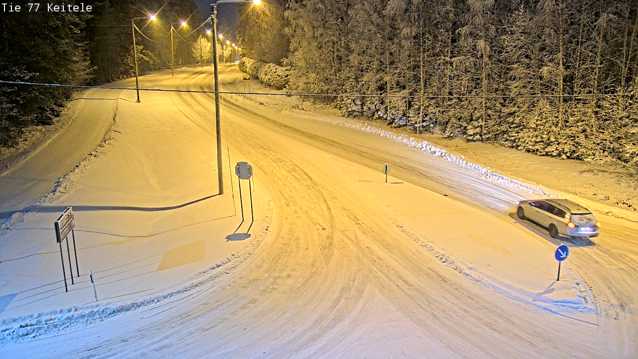 Kelikamerat Kuva Tie 77 Keitele, Keitele, Pohjois-Savo