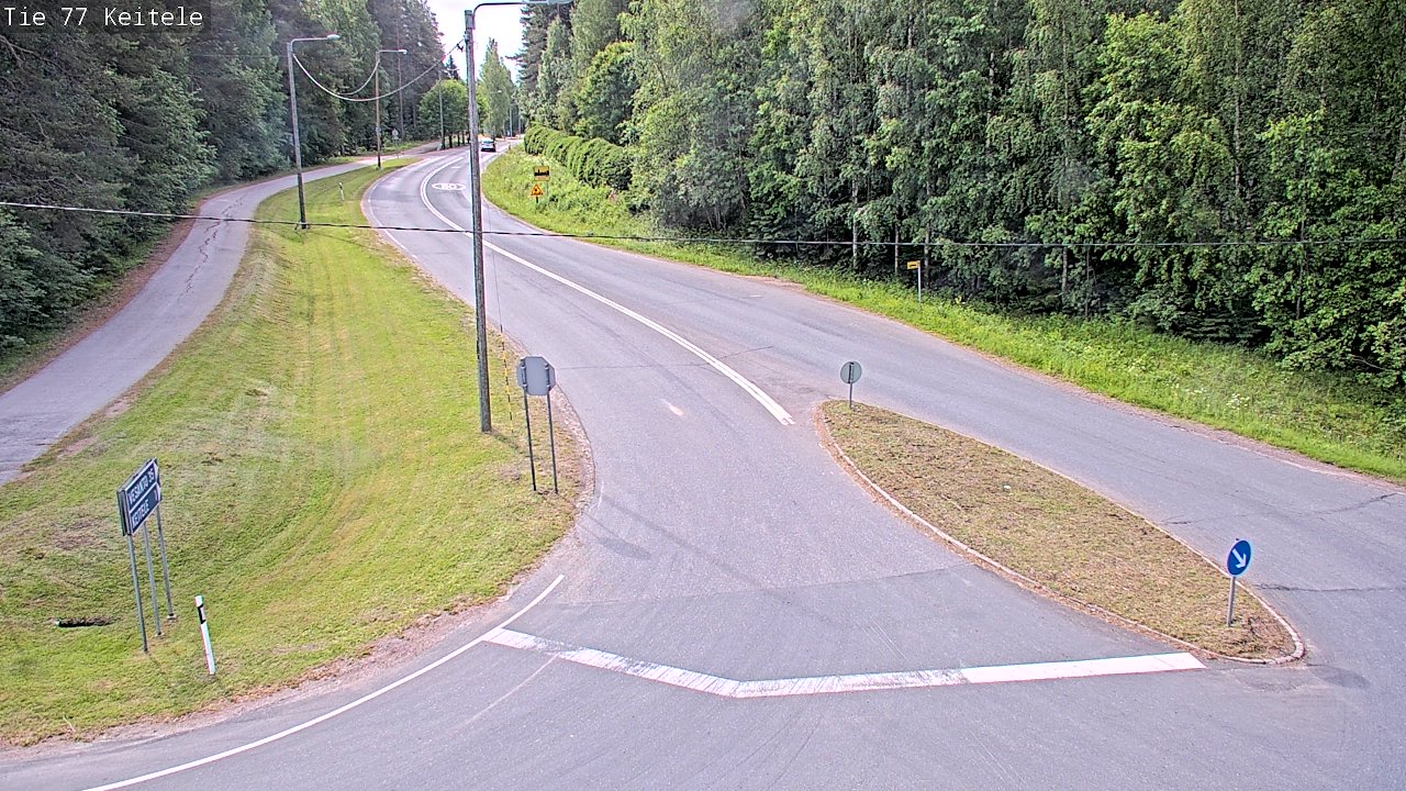 Kelikamerat Kuva Tie 77 Keitele, Keitele, Pohjois-Savo