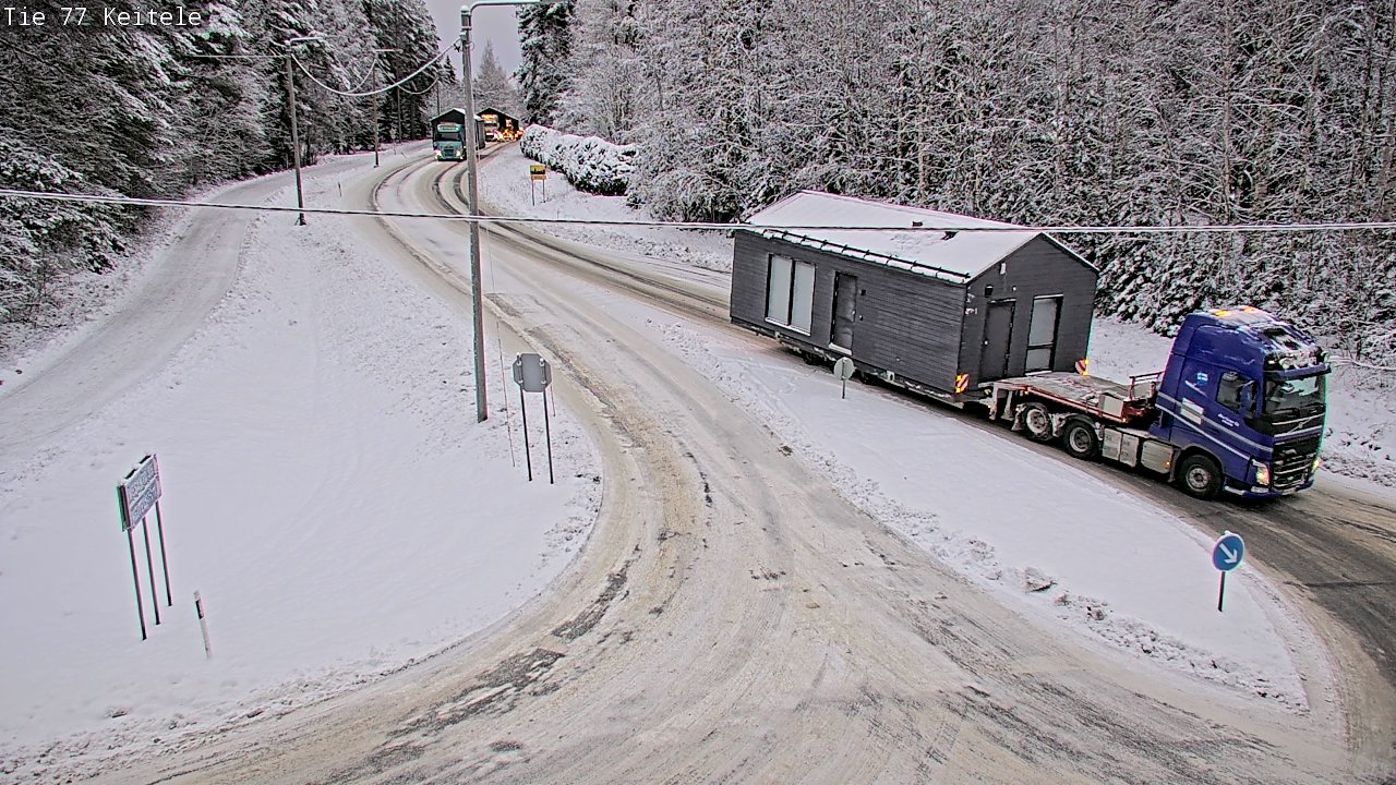 Kelikamerat Kuva Tie 77 Keitele, Keitele, Pohjois-Savo