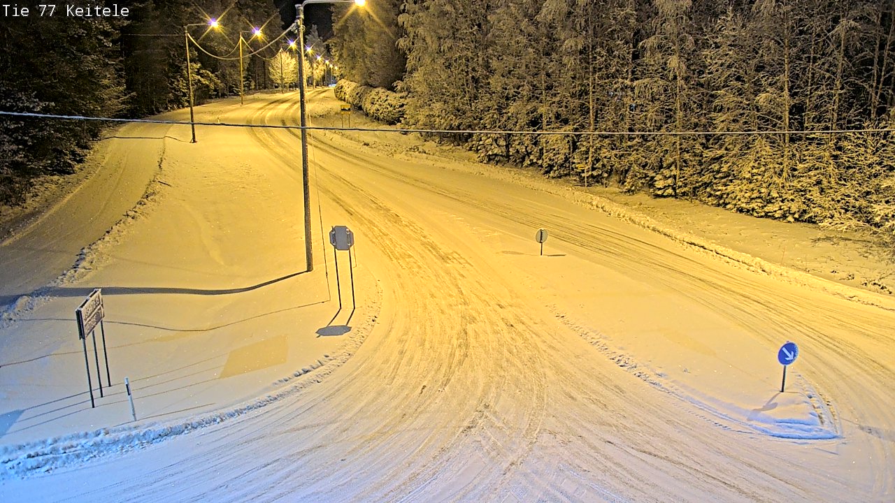 Kelikamerat Kuva Tie 77 Keitele, Keitele, Pohjois-Savo