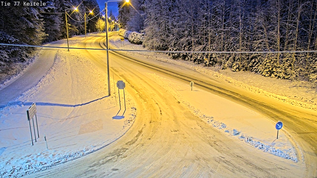 Kelikamerat Kuva Tie 77 Keitele, Keitele, Pohjois-Savo
