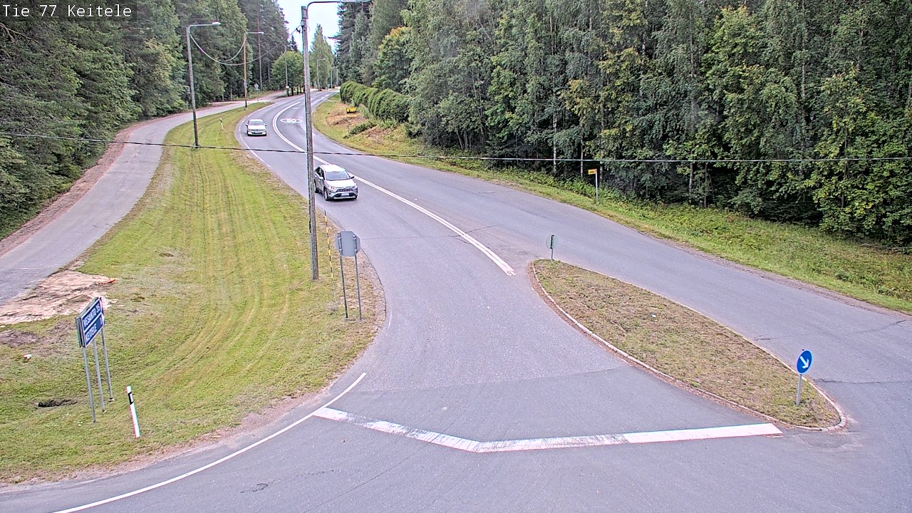 Kelikamerat Kuva Tie 77 Keitele, Keitele, Pohjois-Savo