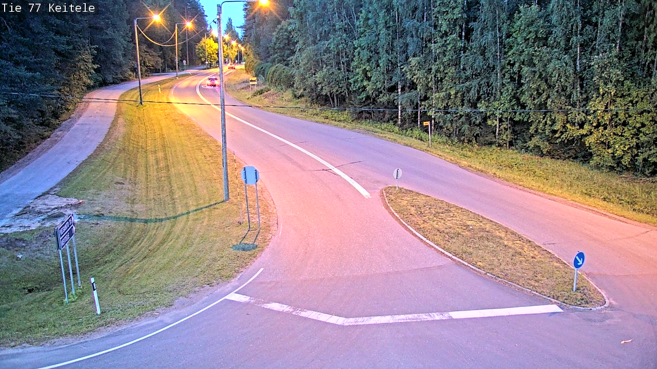 Kelikamerat Kuva Tie 77 Keitele, Keitele, Pohjois-Savo