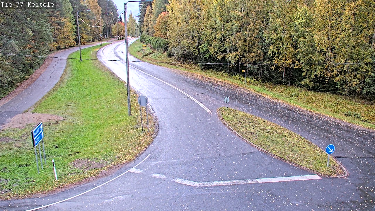 Weather Camera Image Road 77 Keitele, Keitele, Pohjois-Savo
