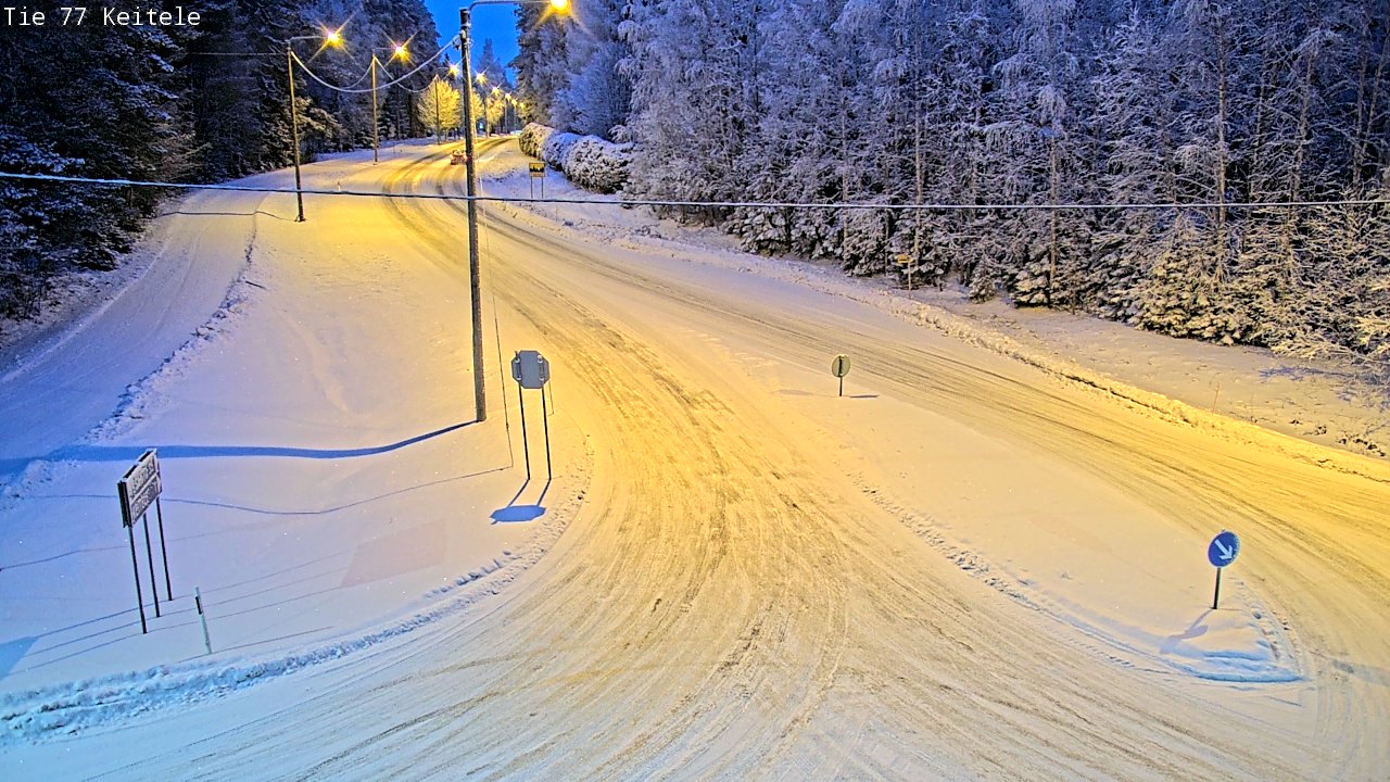 Kelikamerat Kuva Tie 77 Keitele, Keitele, Pohjois-Savo