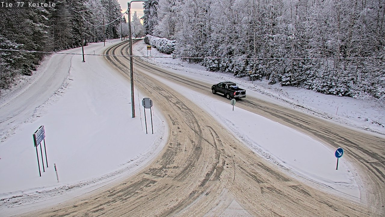 Kelikamerat Kuva Tie 77 Keitele, Keitele, Pohjois-Savo