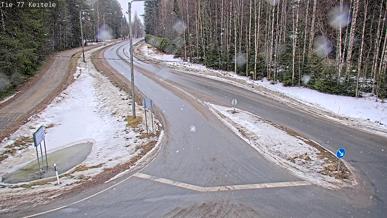 Kelikamerat Kuva Tie 77 Keitele, Keitele, Pohjois-Savo