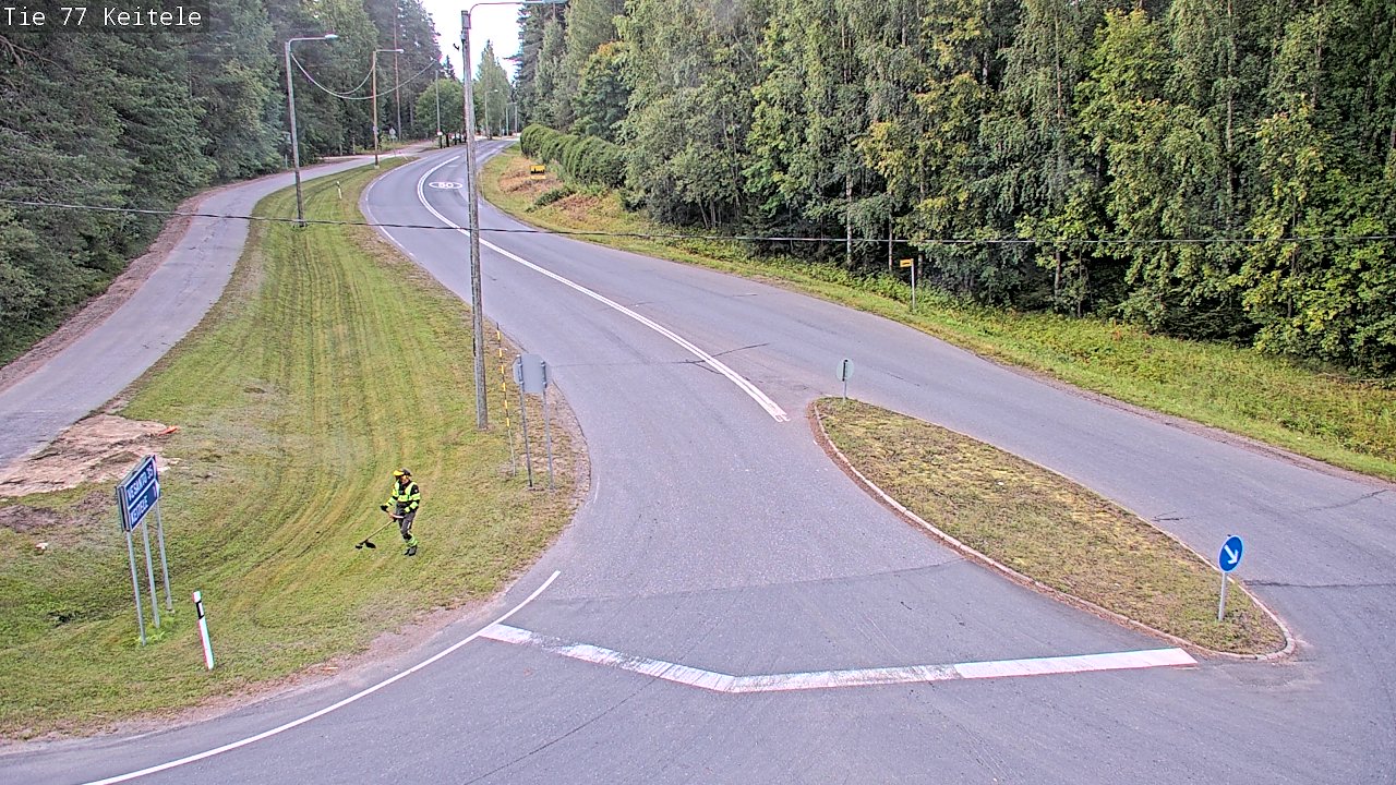 Kelikamerat Kuva Tie 77 Keitele, Keitele, Pohjois-Savo