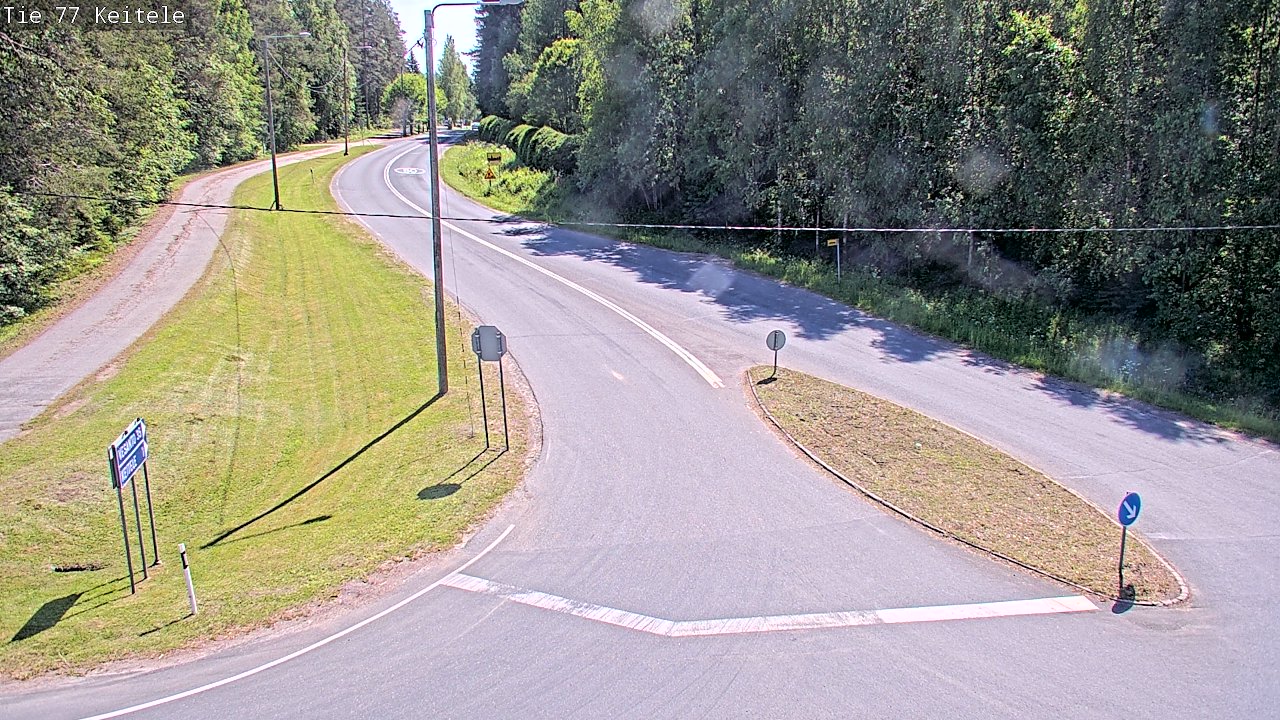 Kelikamerat Kuva Tie 77 Keitele, Keitele, Pohjois-Savo