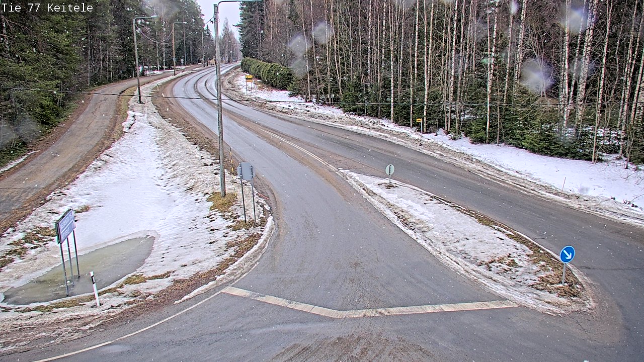 Kelikamerat Kuva Tie 77 Keitele, Keitele, Pohjois-Savo