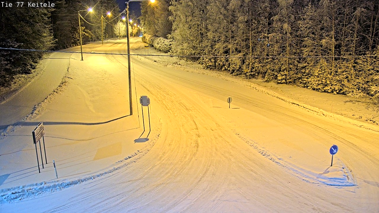 Kelikamerat Kuva Tie 77 Keitele, Keitele, Pohjois-Savo