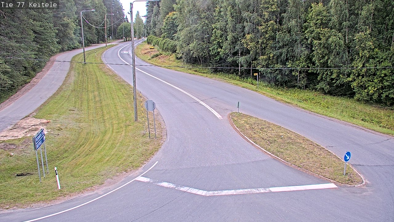 Kelikamerat Kuva Tie 77 Keitele, Keitele, Pohjois-Savo