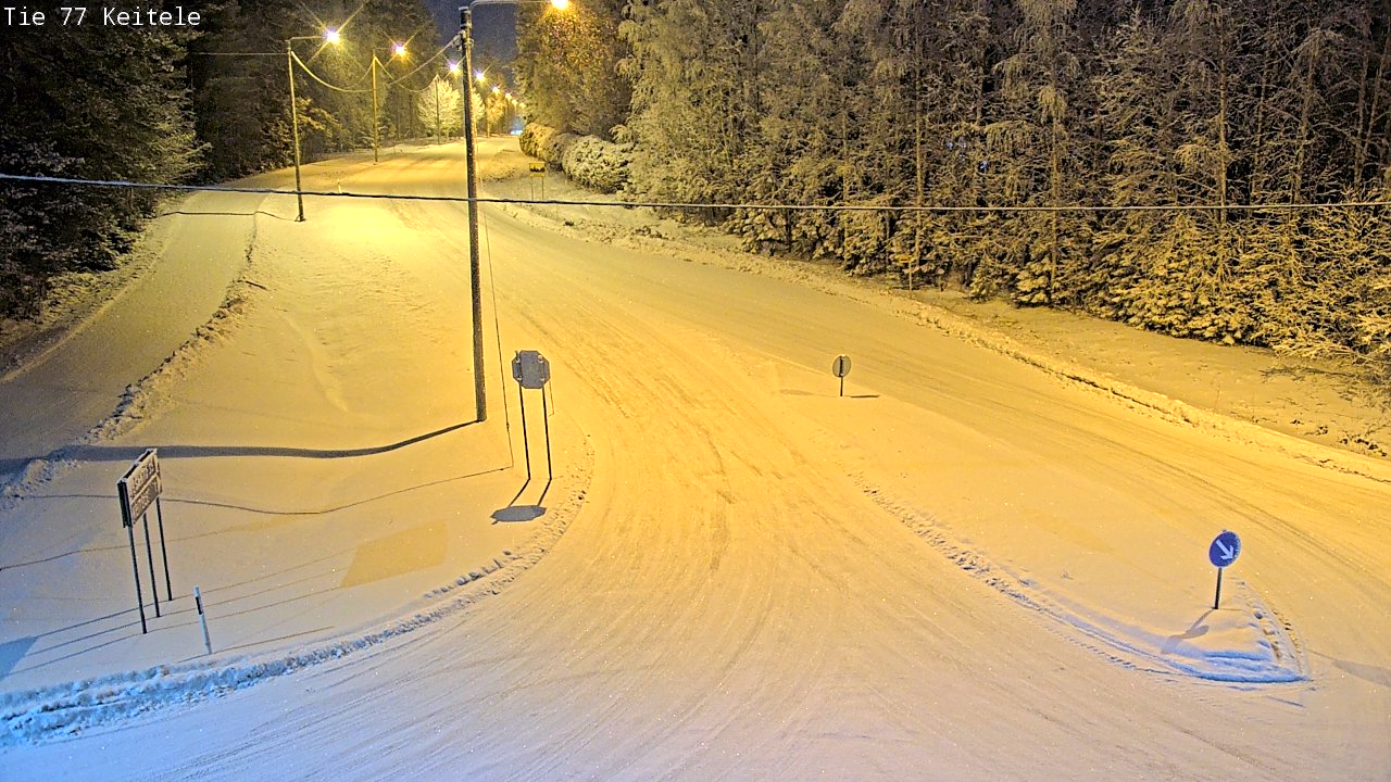 Kelikamerat Kuva Tie 77 Keitele, Keitele, Pohjois-Savo