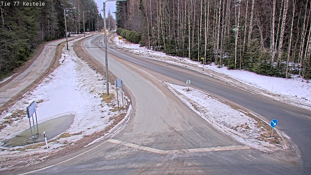 Kelikamerat Kuva Tie 77 Keitele, Keitele, Pohjois-Savo