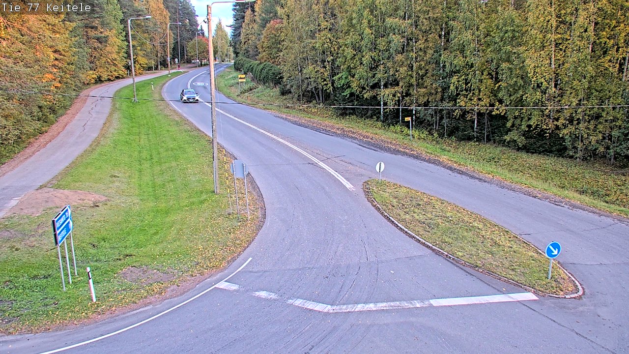 Kelikamerat Kuva Tie 77 Keitele, Keitele, Pohjois-Savo