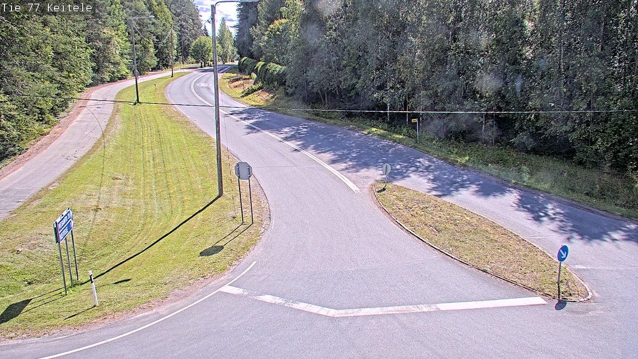 Weather Camera Image Väg 77 Keitele, Keitele, Pohjois-Savo