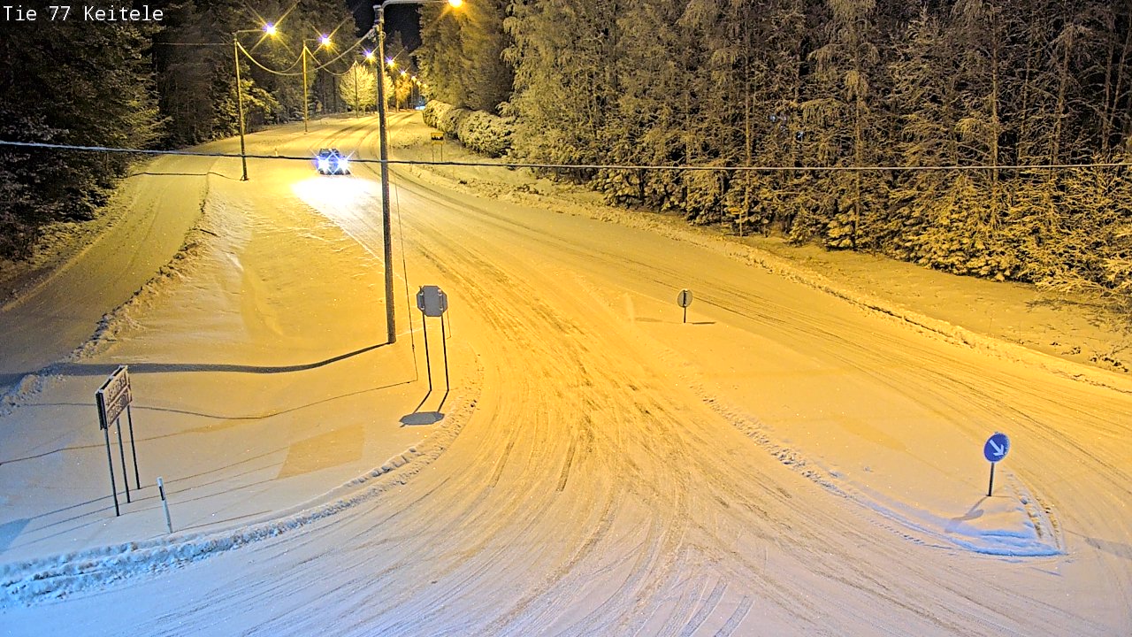 Kelikamerat Kuva Tie 77 Keitele, Keitele, Pohjois-Savo