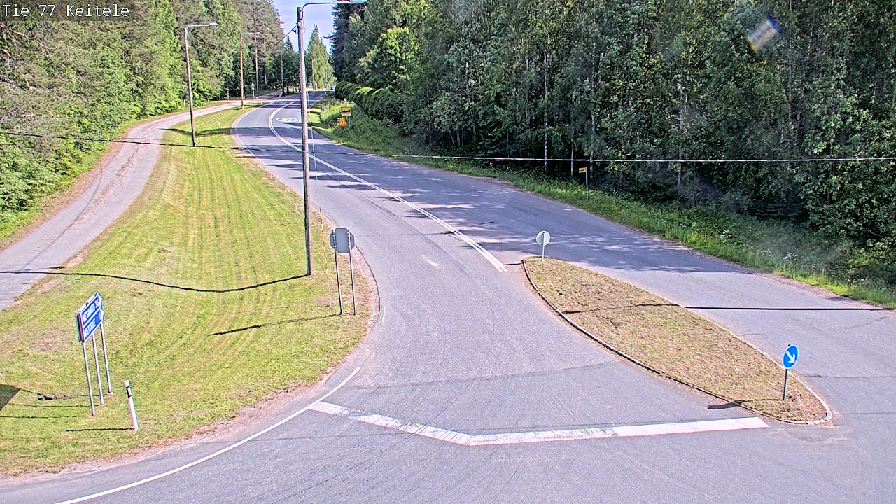 Kelikamerat Kuva Tie 77 Keitele, Keitele, Pohjois-Savo